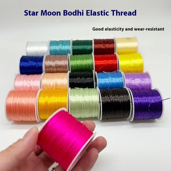 High quality imported Korean elastic thread for stringing beads, such as vajra, bodhi, walnut and various crystal bracelets