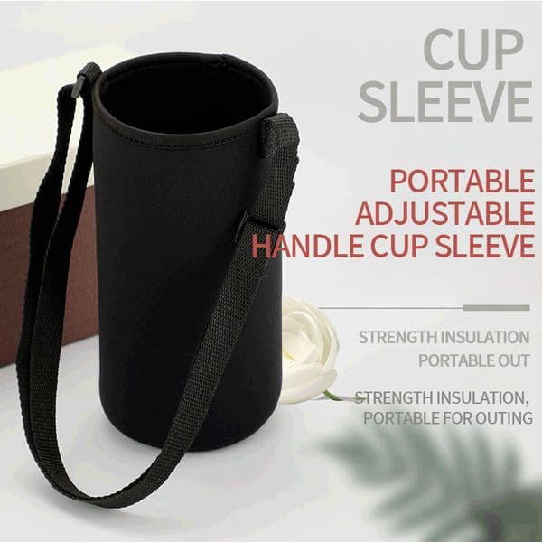 Hot selling Simple Insulated Cup Cover Exquisite Diving Fabric Cup Cover Anti scalding Insulated Coffee Wholesale