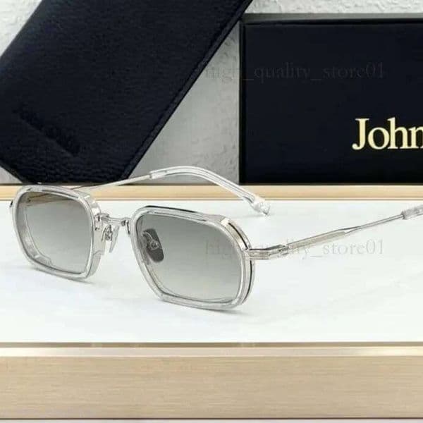 Sunglasses john dalia Sunglasses Model Martin Designer Sunglasses For Men And Women Summer Classic Style Anti-Ultraviolet Retro Frame Fashion Eyeglasses 0708