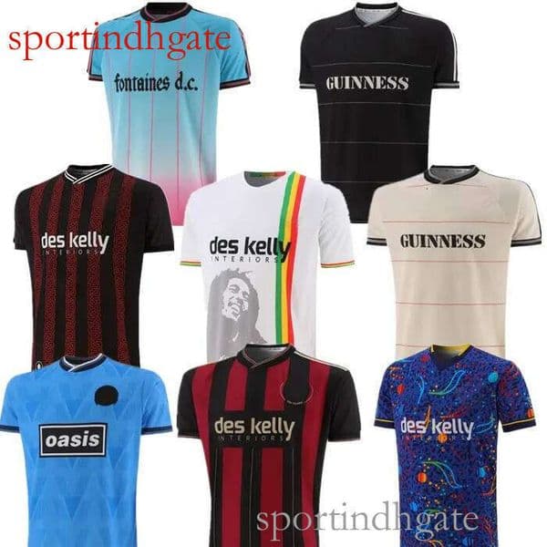 Bohemians Soccer Jerseys 2024 135th Anniversary Football Jersey Shirts 25 26 Fontaines Dc Home Away Third GK BLACK GUINNESS PISZCZEK McDONNELL AKINTUNDE McDAID