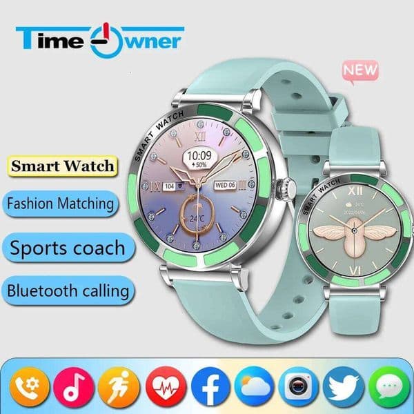 2025 New Voice Call SmartWatch Ladies TFT HD Display 24H sleep heart rate monitoring Bracelet Waterproof Smart Watch Women Gift