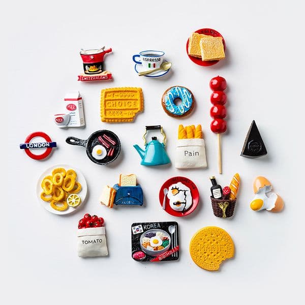 Personality creative refrigerator magnetic paste cartoon lovely magnet magnet 3d decoration magnetic paste home decoration gifts