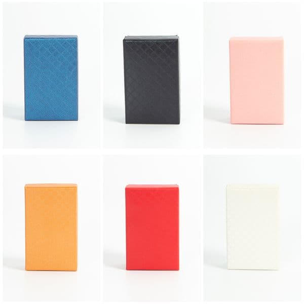 60pcs Jewellery Storage Ring Earring Boxes Jewelry Box Display Case Organizer Packaging Storage for Home Travel Girl Gift Carton