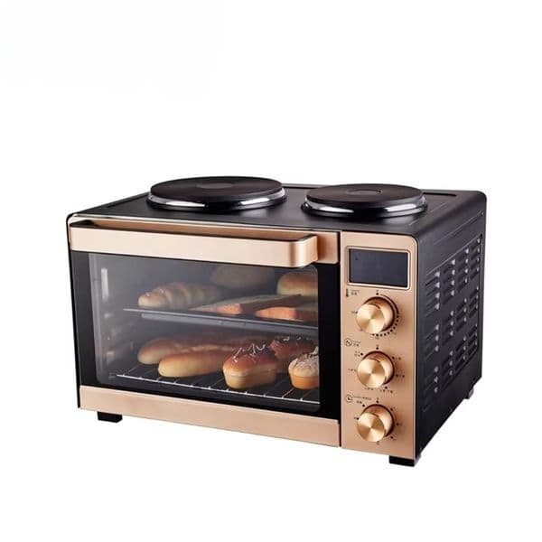 Automatic 21 liter mini oven toaster home pizza toaster digital oven toaster