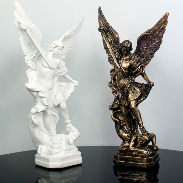 Archangel Michael St. Michael Sculpture Ornament Home Decoration Resin Crafts Statue Ornament