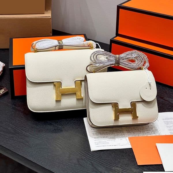12A Designer women's crossbody high-quality leather handbag fashionable gold lock retro tofu luxury designer shoulder new flip bag