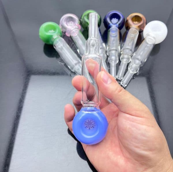 Hookah Bong Glass Oil Burner Water Smoke Pipes Hot selling colored filter smoking pipe in Europe and America