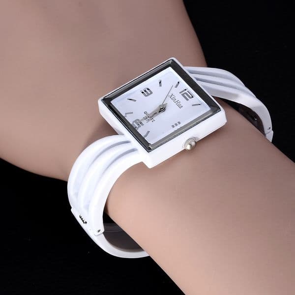 UTHAI W56 Women Watch Bracelet Watches Creative Square Clock Ladies Fashion Light Luxury Quartz Watch Versatile Jewelry Gift