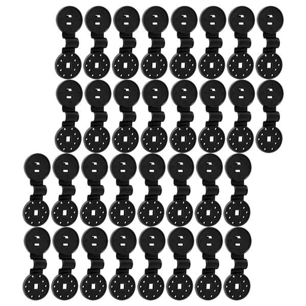 100 Pcs Tents Tarp Shade Net Clip Cloth for Garden Fixing Clips Sunshade Greenhouse Netting Lock Grip Plastic