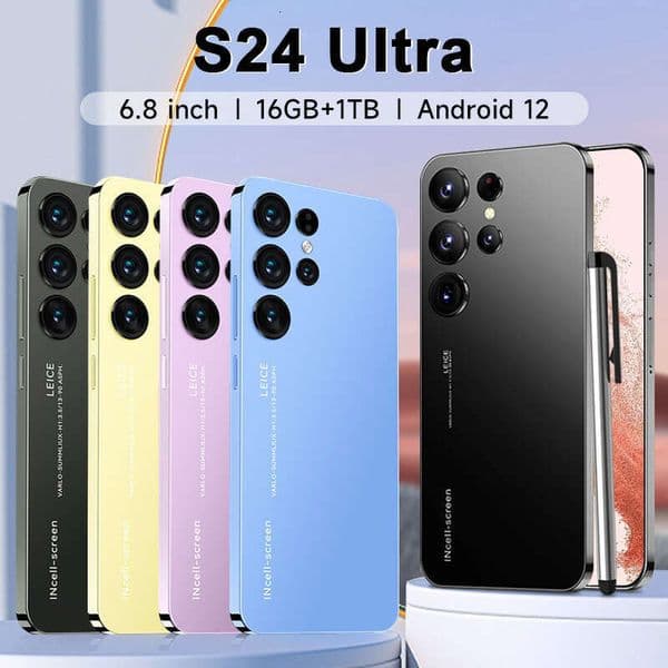 i15 i16 5G New S24 Ultra 6.26 HD All-in-One Android Smartphone 1+16