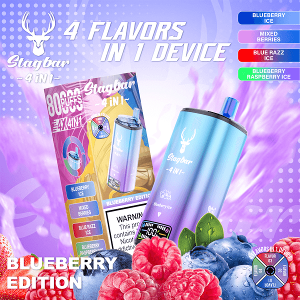 Original Stag Bar 80000 Puffs Disposable Vape 60k 80k Puff Bar Mesh Coil LED Display wholesale E Cigarette Fumot Tornado Vozol Shisha Vaper In Germany Warehouse