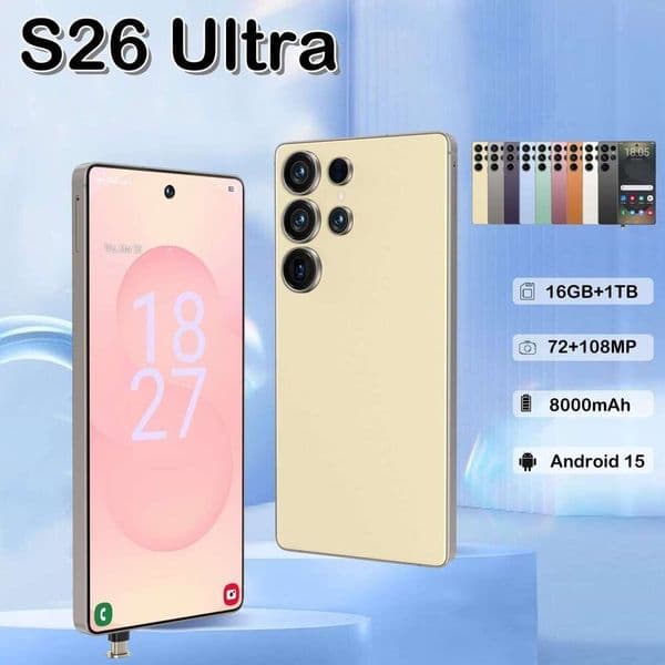 i15 i16 5G Cugo Cool Phone Nine Colors Model S26 Ultra Configuration 3+16GB True 4G