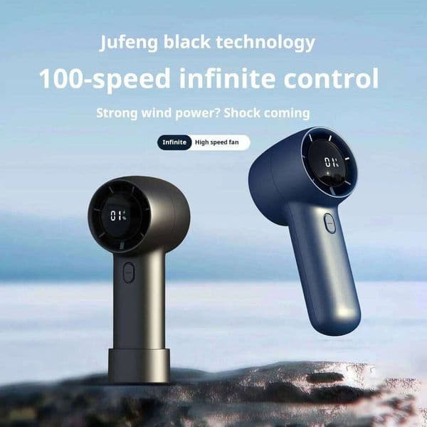 USB Rechargeable Lightweight Personal Cooling Device - Compact Pneumatic Leaf Blower For Home & Travel