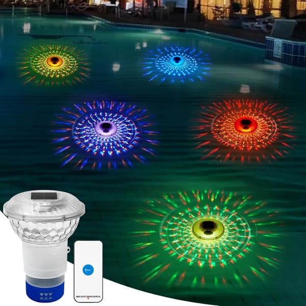 Battery Operated Decorative Aqueous Lamps Designed Specifically For Home Leisure Areas Including Kiddie Wading Ponds