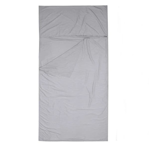 Sleeping Bag Liner Camping Sheet Removable And Washable With Pillow Pocket Full-body Wrap Sleep Sack For Trains Backpacking