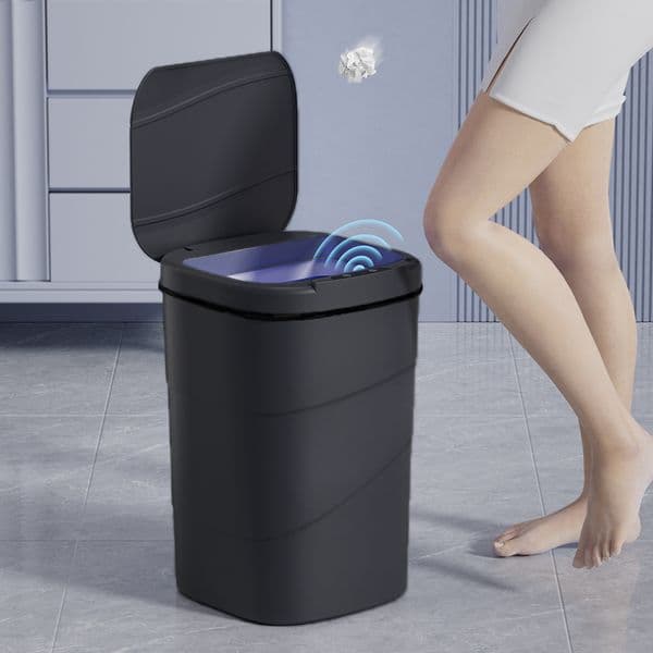 MI Smart Sensor Touchless Automatic Closing Trash Can Battery Powered for Kitchen Bathroom House Office