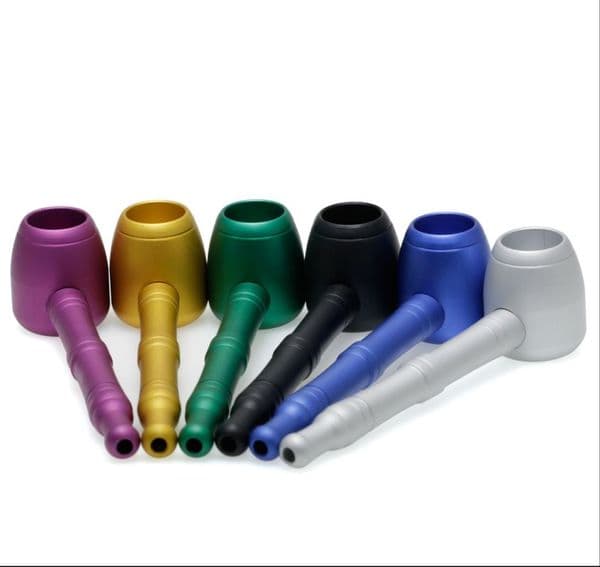 Smoking Pipes Recommended new direct selling aluminum alloy pipe with detachable filter screen