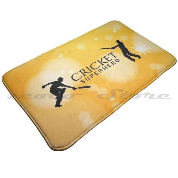 Cricket Soft Non-Slip Mat Rug Carpet Cushion Cricket Cricket Fan Cricket Club Cricket India Cricket England Cricket Pakistan