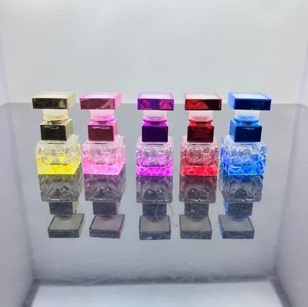 Glass Pipes Smoking Manufacture Hand-blown hookah Colored square classic glass alcohol lamp