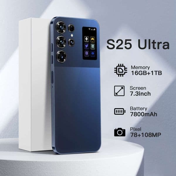 A2 I15 I16 5G New phone S25Ultra with 16GB RAM and 1TB storage, 13.0million MP HD screen