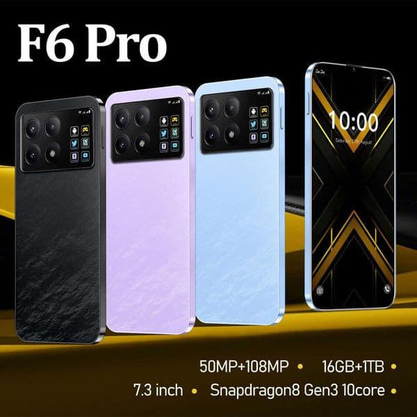 I15 I16 5G Cugo Cool Phone F6 Pro 7.3inch Inch Large Screen 5.0million Pixels Android 8.1 1+16GB