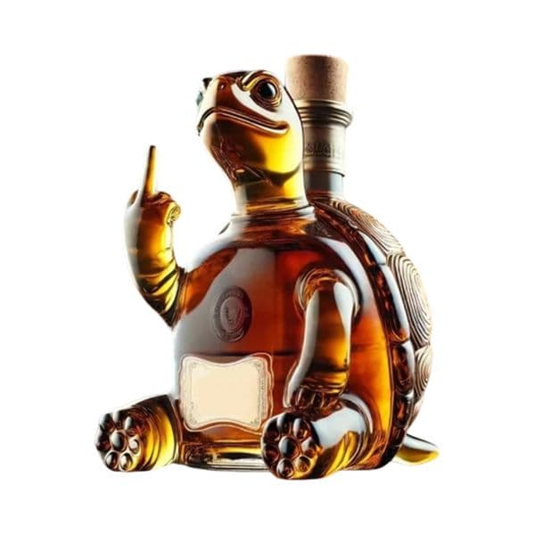 Designer Cup 3D Middle Finger Turtle Whiskey Glass coffee mug Bottle For Bar Office Home Decor Unique Wine Decanter Tea