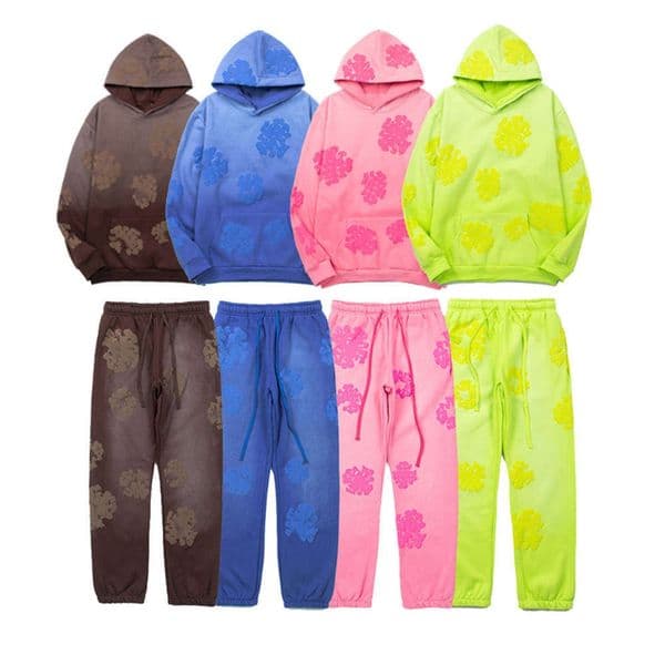 denims hoodie utetrsars designer Mens hoodies sweatshirts pullover hooded shorts designer for man and woman hip hop fashion sweatpants Cotton Wreath Sweatshirts