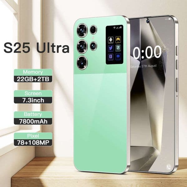 A2 I15 I16 5G Smartphone S25 Ultra True 4G 7.3-inch 2+16 Integrated Device