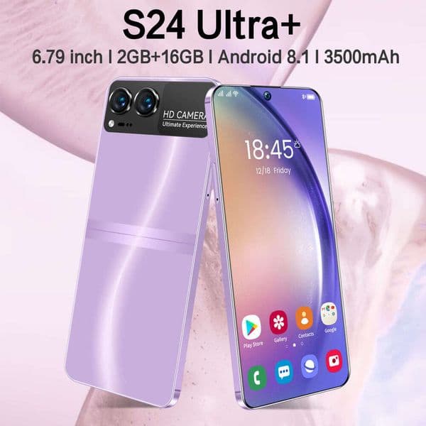 A8 I15 I16 5G Mobile Phone S24 Ultra+ 6.79inch Inch Large Screen (2+16 Memory All-in-One Hot Sale)
