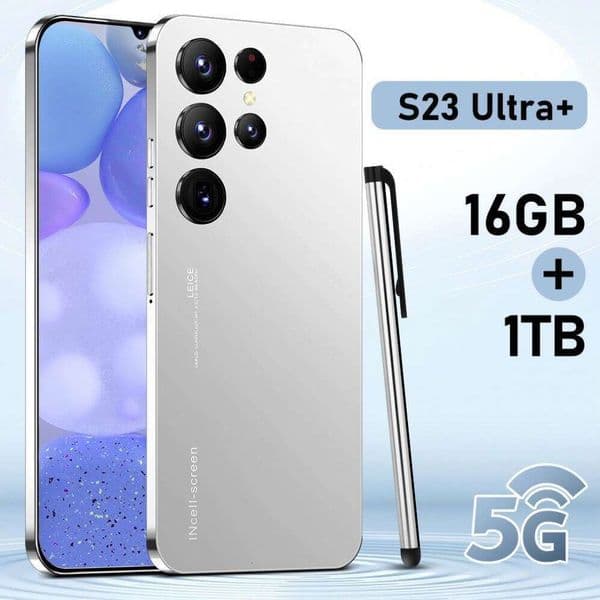 A2 I15 I16 5G New S23 Ultra Phone 16+1TB Large Memory 6.8 Inch