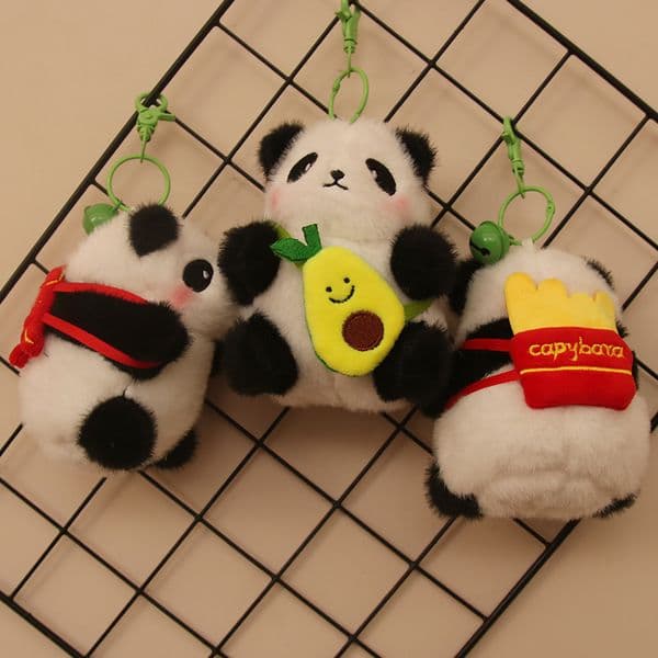 Cute Plush Character Pendant Charm - Whimsical Accessory for Backpacks, Luggage, and More