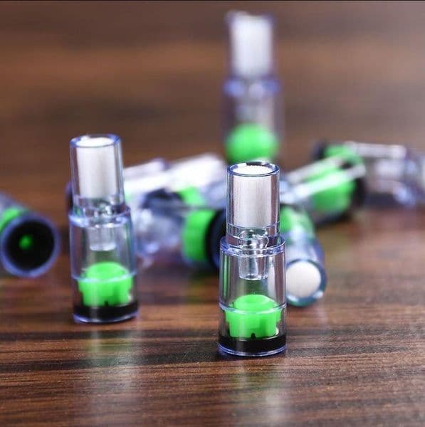 Smoking Pipes Food grade plastic disposable filter cotton core 8mm microporous dual filter cigarette nozzle accessories
