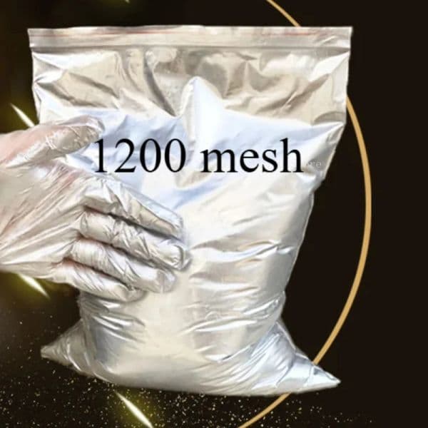 1200 Mesh Silver Powder Super Bright Flash Powder Coating DIY Home Crafts Decorative Model Coating Environmental Pigment