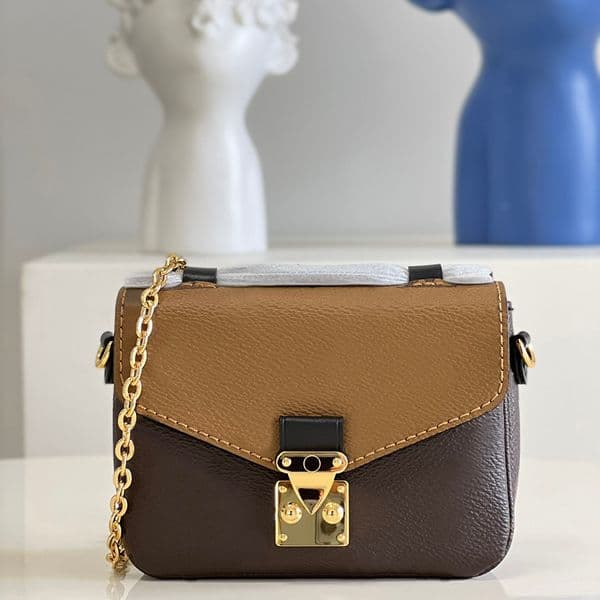 10A Mirror Quality Micro Metis shoulder bag designer chain bag women Mini Handbag Iconic clasp Flap messenger bag wallet