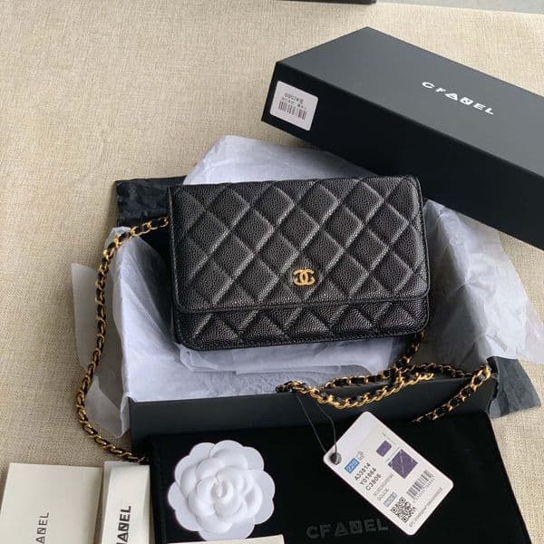 Designer Bags Shoulder Bag High quality leather caviar style diagonal cross bag tote bag diamond grid chain handbag Fashion designer luxury chain bag wallet