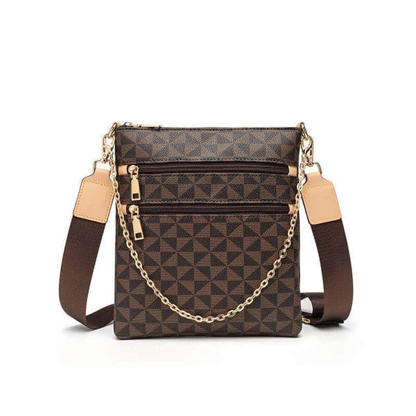 Lacel Urwebin Designer Cross Body fashionable for women envelope style bag, women's casual bag with wide shoulder strap and underarm chain