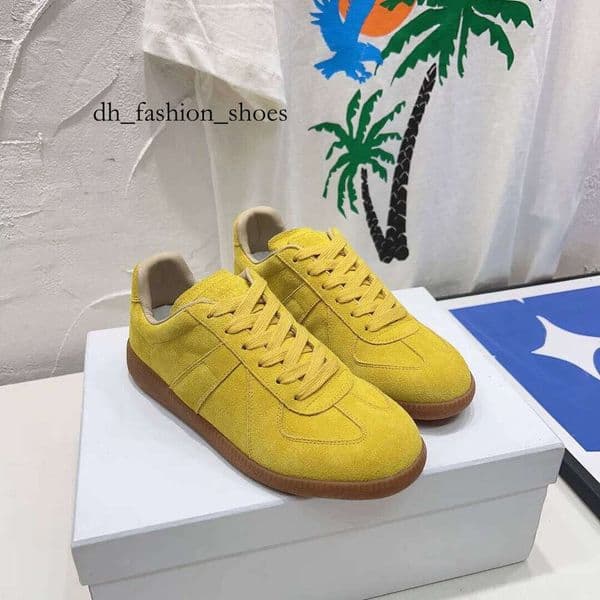 MM6 Mason Mahara Shoe Designer Sneaker Womens Casual Shoes Low Mens Trainers Suede Fashion Painter Rubber Sole Trendy Outdoor Daily Shoes mason Mastermind 974