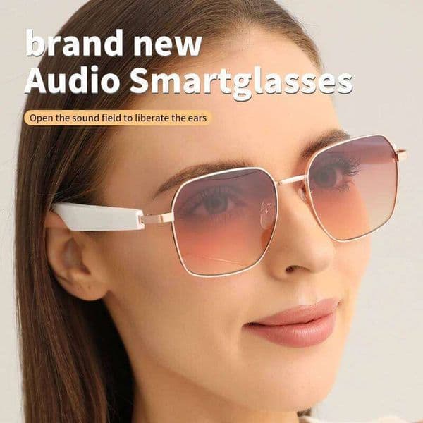 Meta Glasses Mz02 Audio Smart Glasses Wireless Bluetooth Headset Outdoor UV Protection Sunglasses Men Women Nylon Lenses Eyeglasses