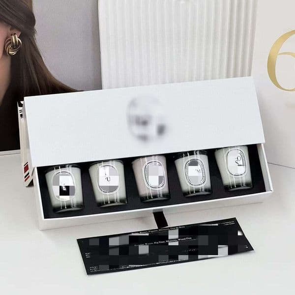 Five-Piece Gift Box Romantic Fragrance Aromatherapy Candle Set 255