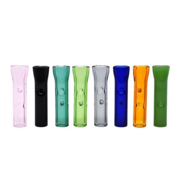 Manufacturer's direct selling glass pipe cigarette holder, cigarette box, glass fittings, cigarette fittings, glass can be customized