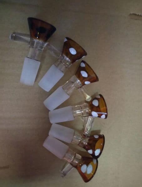Color funnelWholesale Glass Bongs Accessories,Glass Water Pipe Smoking Free Shipping