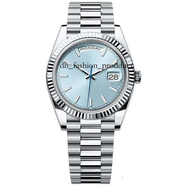 Ro Designer Mens Watches Man Watch Day Date Automatic Wristwatch 40mm 2813 Auto Movement Sapphire Glass Stainless Steel Presidential Strap Orologio Di Lusso 3a7