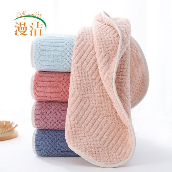 8 sets of high - quality 100 coral fleece towel sets including bath and face towels for beach and hotel use The quality is excellent and the texture is soft