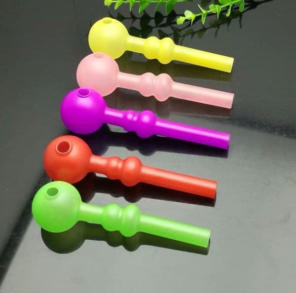 Classic Splash High Temperature Discolored Direct Burning Pot Glass Bongs Glass