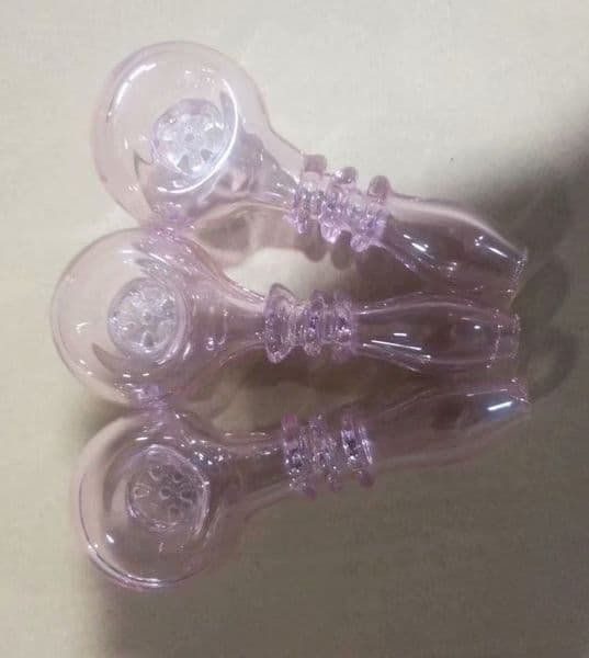 Smoking Pipes Color 3 wheel snowflake glass smoke pot Glass bongs Oil Burner Glass Water Pipes Oil