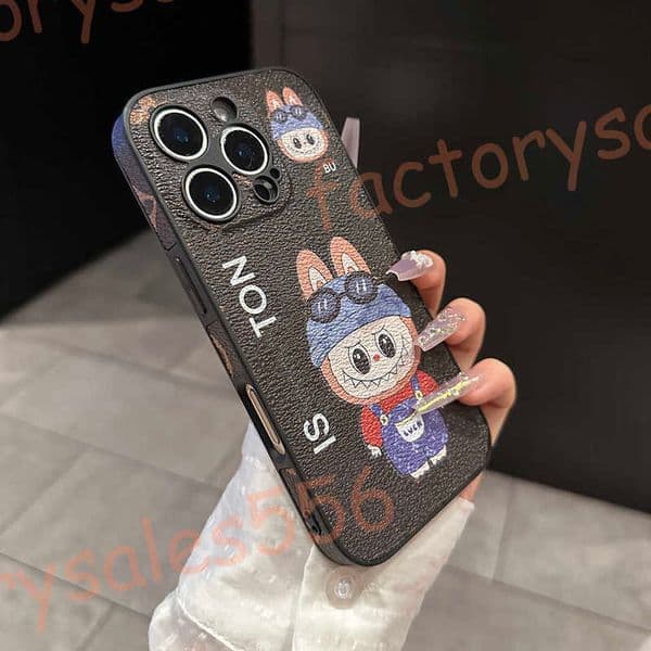 Designer Phone Cases Fabric Leather Floral iPhone 16 Pro max 15 14 plus 11 12 13 case Full Coverage Soft Case Shockproof Women's Protective Cover
