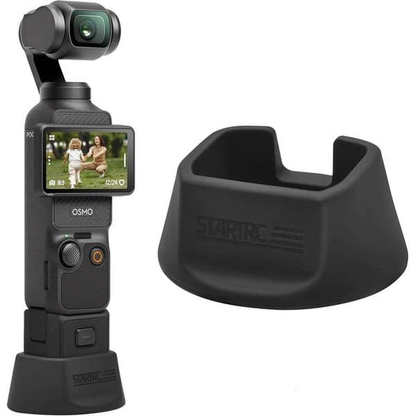 STARTRC Desktop Base, Brackets Gimbal Silicone Stand Mount Non-Slip Adapter for DJI Osmo Pocket 3 Accessories