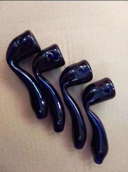 Smoke Pipes Hookah Bong Glass Rig Oil Water Bongs New multi color curved glass pipe