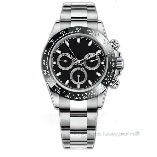 date just watch Mens Automatic Movement multifunction chronomat Wristwatch Designers Men Watches Stainless Steel Strap Gold Wristwatches Montre de luxe f7a