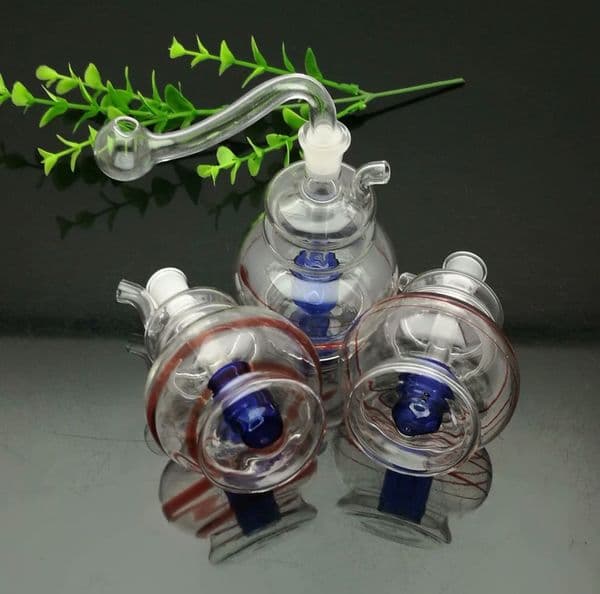 Smoke Pipes Hookah Bong Glass Rig Oil Water Bongs Colorful wire mini lantern pot filtered well